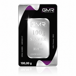 شمش نقره GMR ترکیه 100 گرم